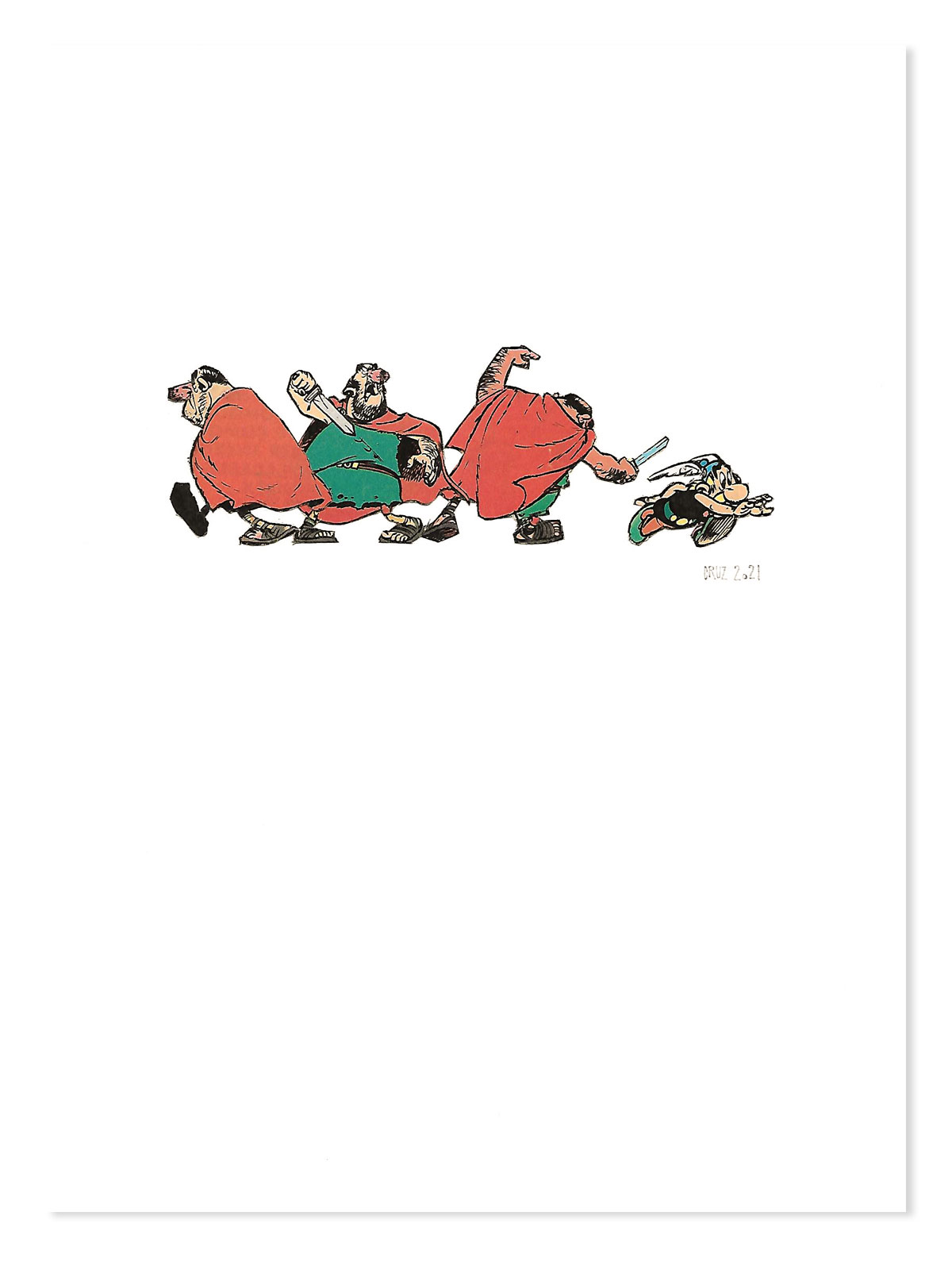 ASTERIX-18-EL-REGALO-DEL-CESAR-GUSGINNY-UDERZO-1974