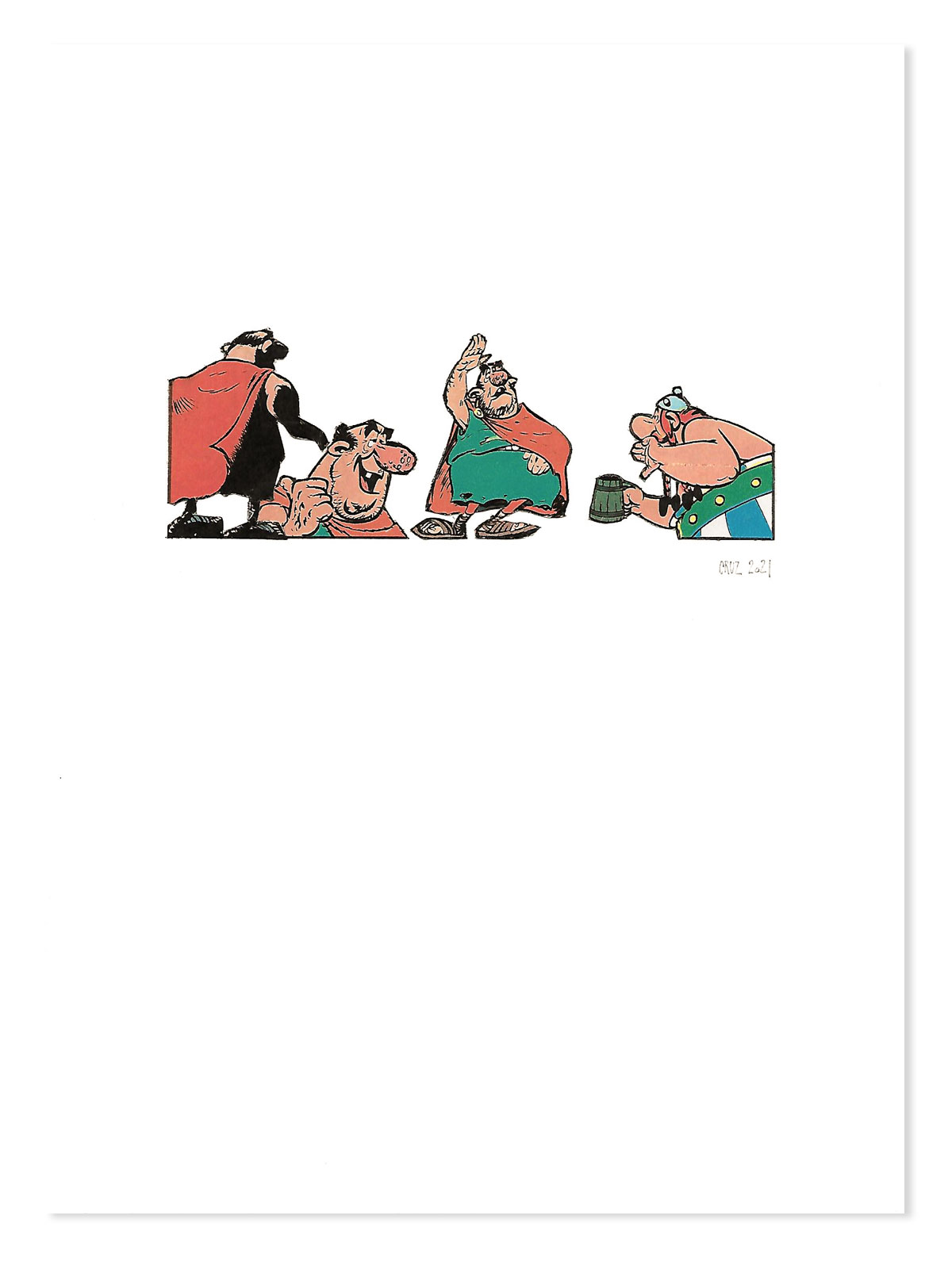 ASTERIX-6-EL-REGALO-DEL-CESAR-GUSGINNY-UDERZO-1974